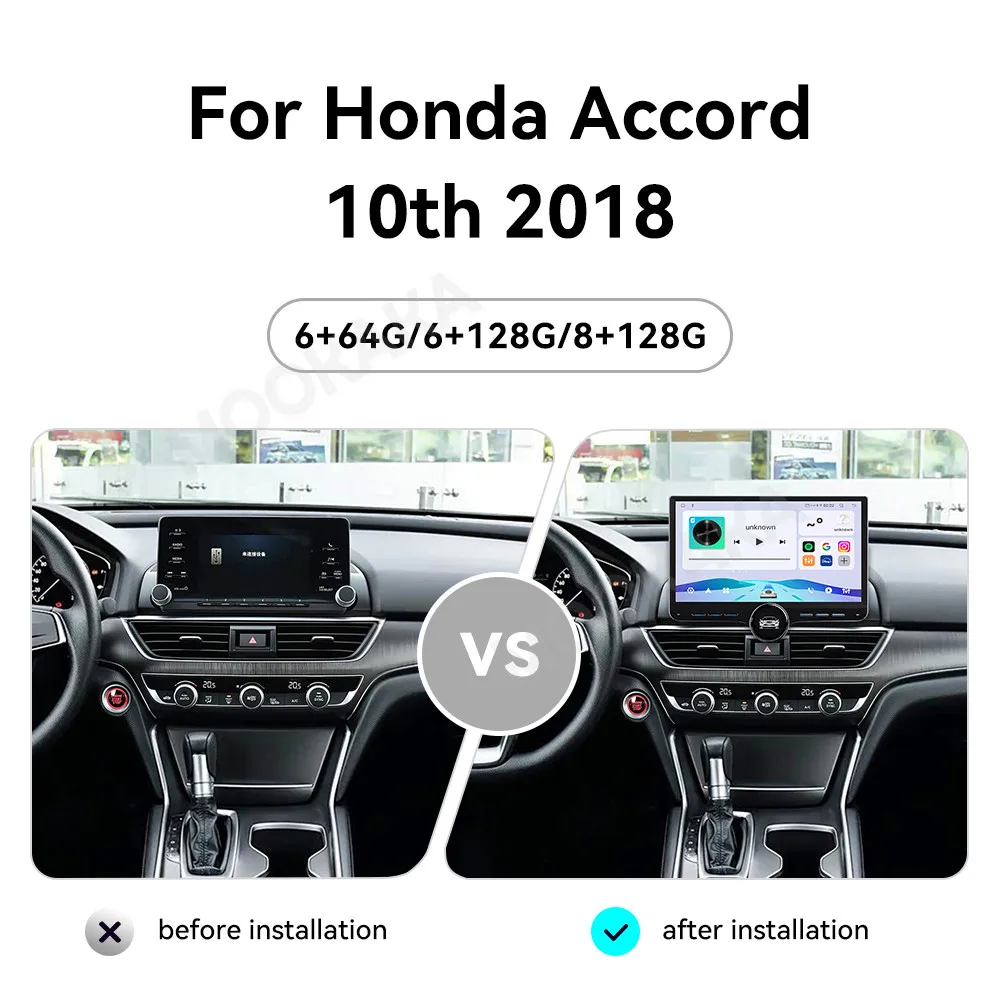 11.5 in Android 15 Radio For Honda Accord 10th Gen 2018 GPS Intelligent Navigation Screen Car Stereo Receiver player Head Unit