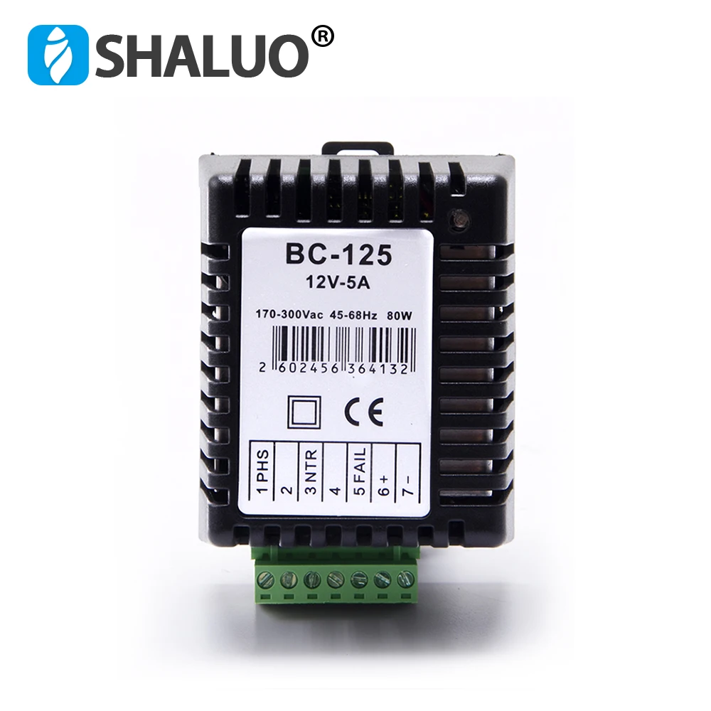 BC-125 BC-245 5A Generator Battery Charger Auto Float Charging Module High Efficiency Genset Parts DC12V 24V 5Amp 45-68HZ 80W
