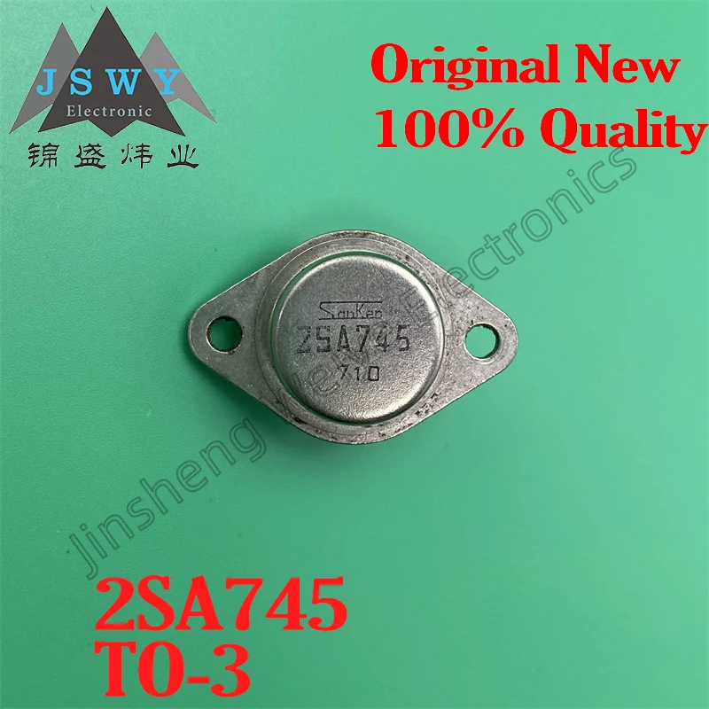 

(2/10pcs) 2SA745 TO-3/PNP Power Transistor/Brand New Original Stock Electronics