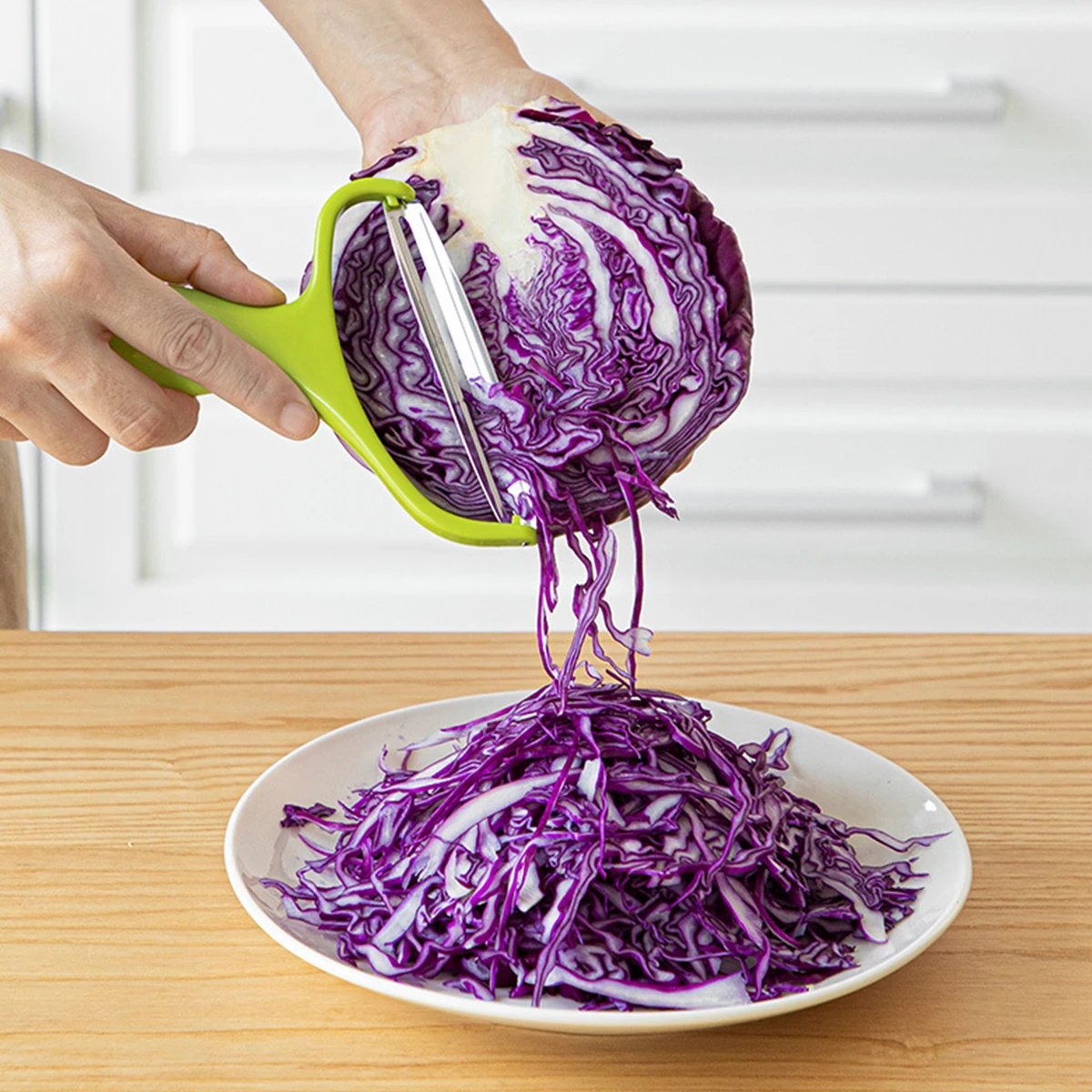 1PC-Cabbage peeler; multi-purpose peeler; melon peeler; peeler; shredder