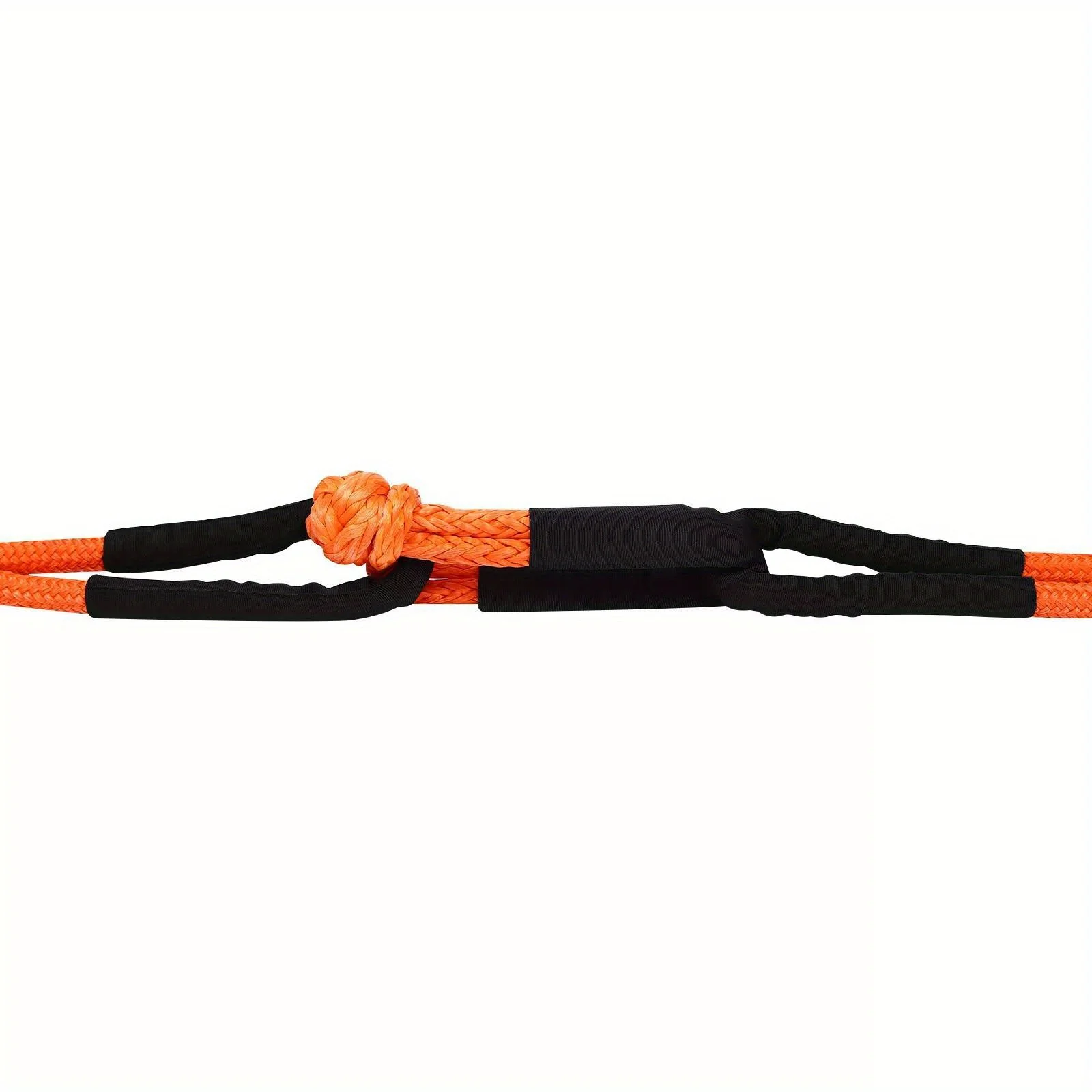 Tow Winch Mounting 20ft Towing Ropes with Soft Shackles Elasticity Recovery Rope Road Recovery Kit