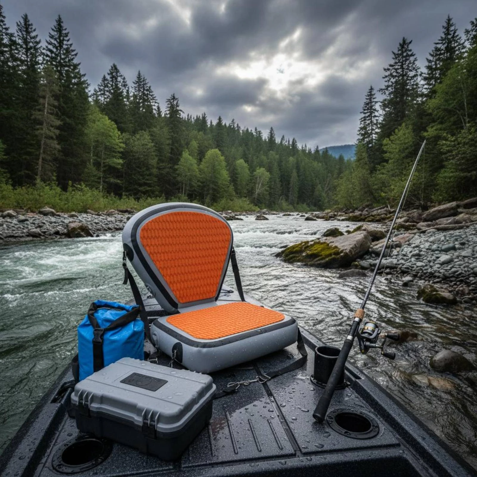 SUP Seat Portable Paddle Board Backrest Seat Water Sports Gear Easy to Install Extra Thick for Boating