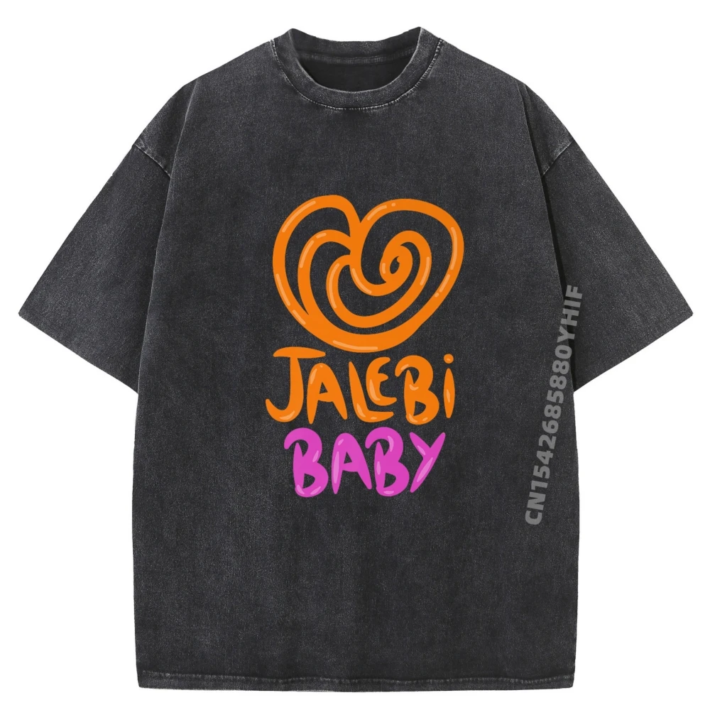 

Desi Graphic для любителей Болливуда Jalebi детские футболки с рисунком осенние винтажные рубашки повседневная стираная одежда