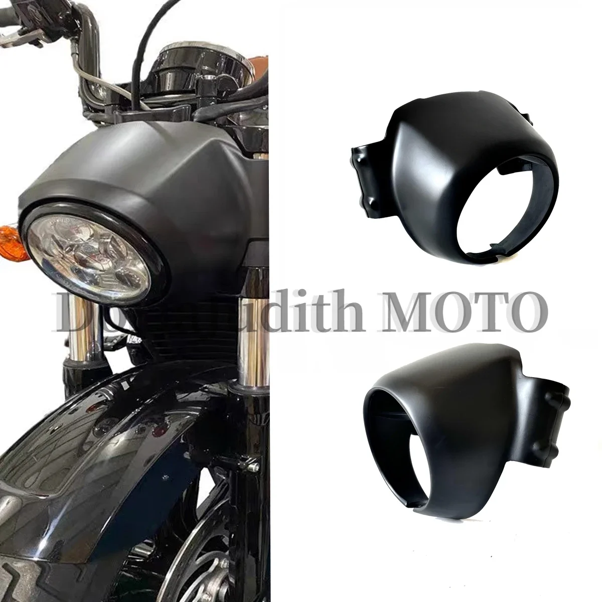 

Motorcycle Accessories Headlight Bezel Upper Fairing Fit For 2015-2021 Indian Scout 2018-2022 Indian ScoutSixty