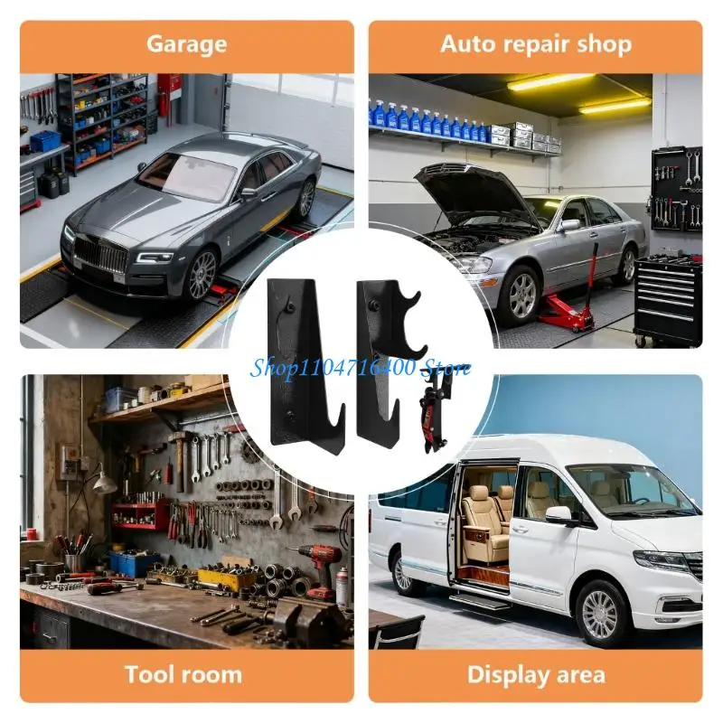 

y1gd Reinforced Steel Jacob Stand Owner Wall Mount Storage Standard 110 Pound Capacity