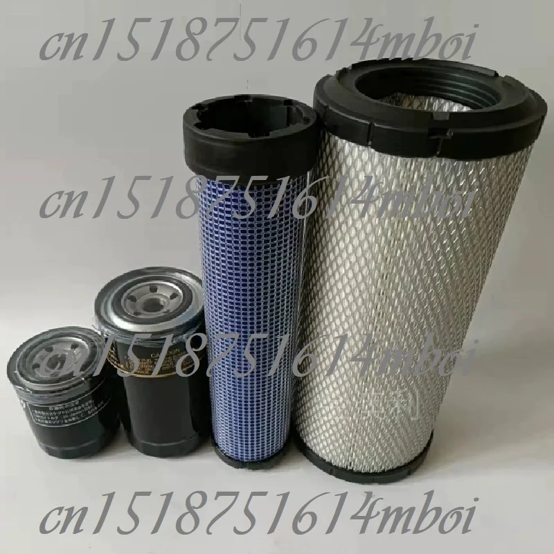 

Excavator accessories suitable for Yangma engine 4TNV98/94 oil filter element, diesel filter element, air filter element