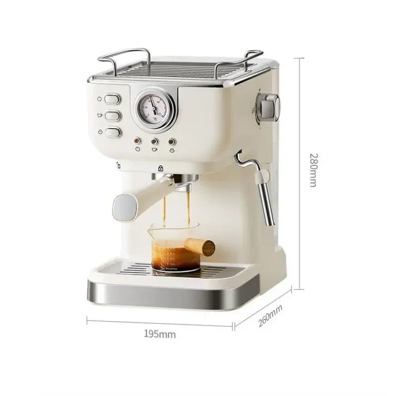 

L для кофемашины ZZUOM 220 В 1050 Вт 20 бар итальянские полуавтоматические кофемашины автоматический вспениватель молока кофеварка эспрессо