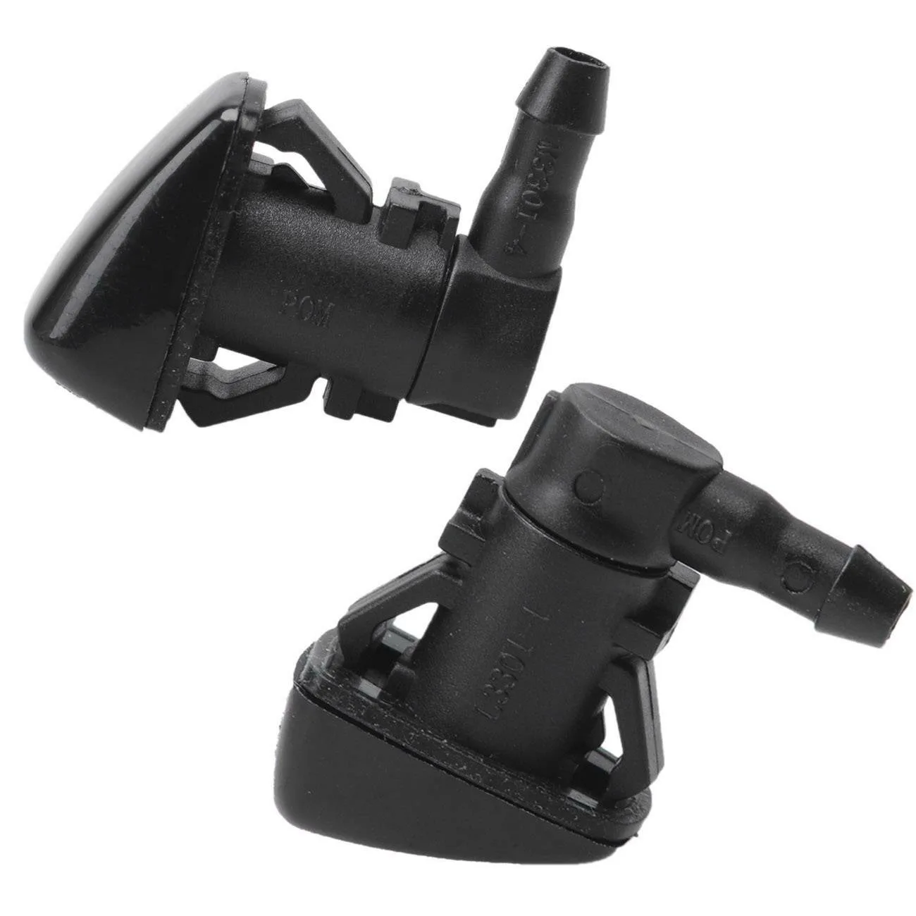 2PCS Front Left & Right Windshield Washer Nozzle 55079049AA 55157323AA For Jeep Commander 2006-2010