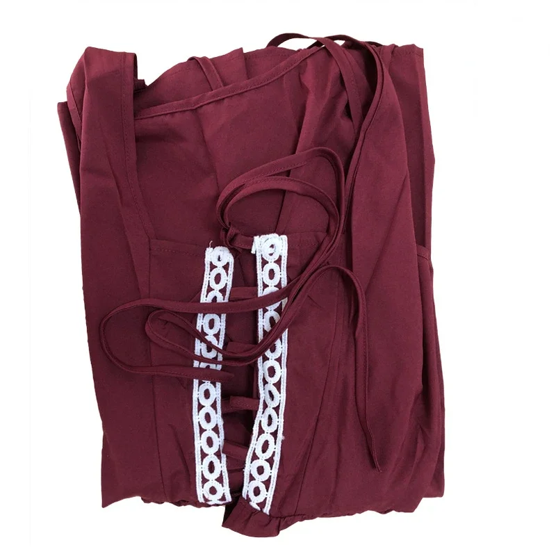 Halloween abito medievale donna rinascimentale gotico lungo Maxi Retro Vestido vittoriano Lace Up Dress Up Paty Ball Gown Plus Size