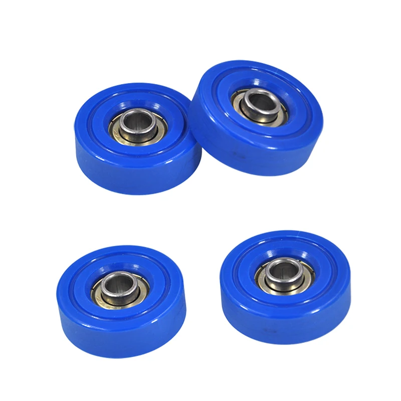 【SHABER】Factory supply Polyurethane Fulai Wheel PUFL60840-11W15 Fluent Bar Pulley Non standard 608 glue coated bearing