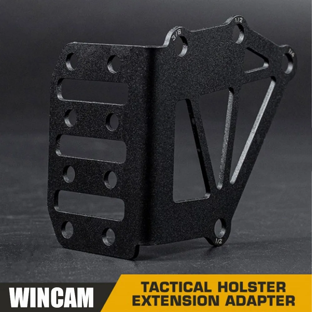 ยุทธวิธี HOLSTER อะแดปเตอร์สําหรับ QLS QUICK RELEASE System Airsoft นิตยสาร POUCH Tourniquet พกพา Extensional Mount Pistol ADAPTER