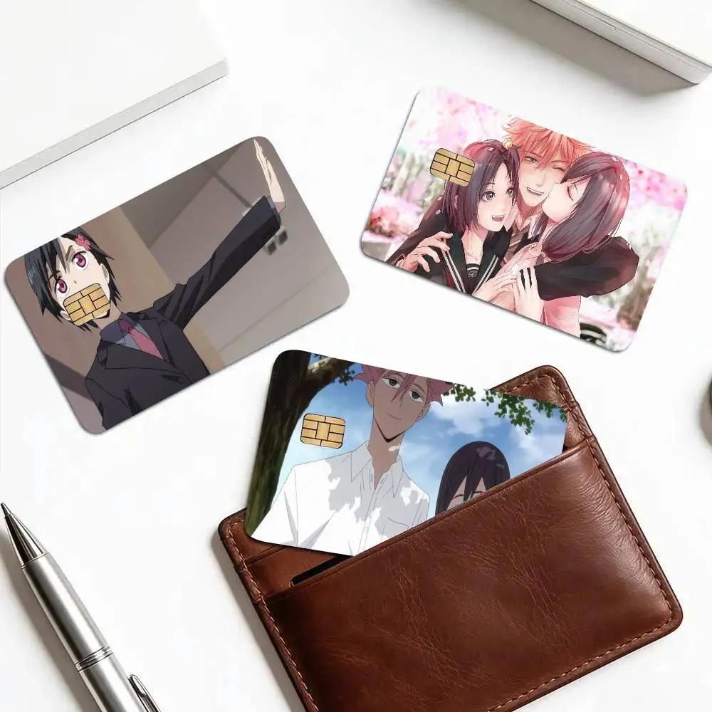 ID INVADED Mystery Anime Card Sticker 4Pcs Credit Card Skin Anti Scratch Bank Debit Card Decal