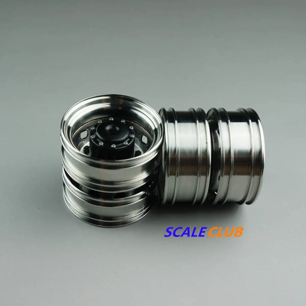 Scaleclub 1:14 Drag Mud General Upgrade Metal Rear Hub For Tamiya Lesu Man Actros Car Parts Rc Truck