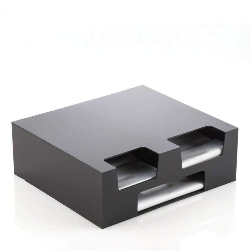 

Acrylic storage box, coffee packing bag storage box, storage box.