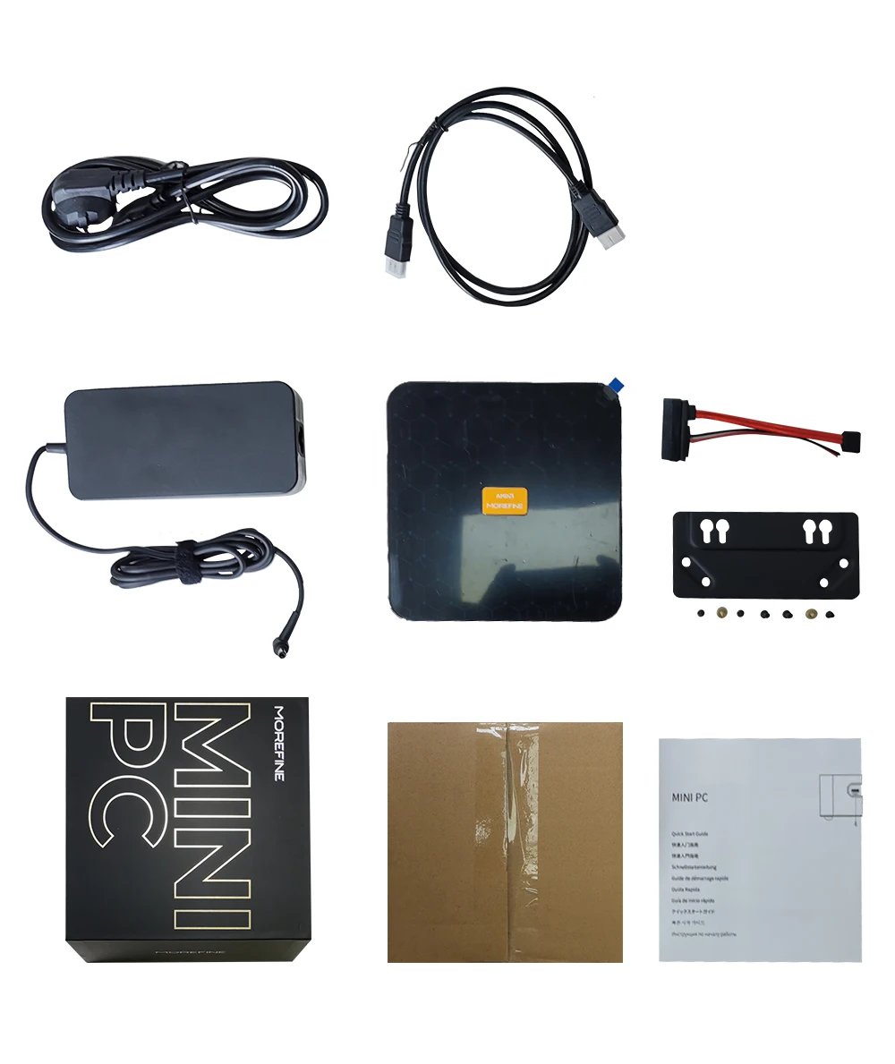 MOREFINE Mini PC AMD Ryzen R9-7940HS R7-7640HS R5-6600H WIN11PRO Desktop Computer DDR5 16GB RAM 1T SSD WiFi6 BT5.2 Laptop Gamer