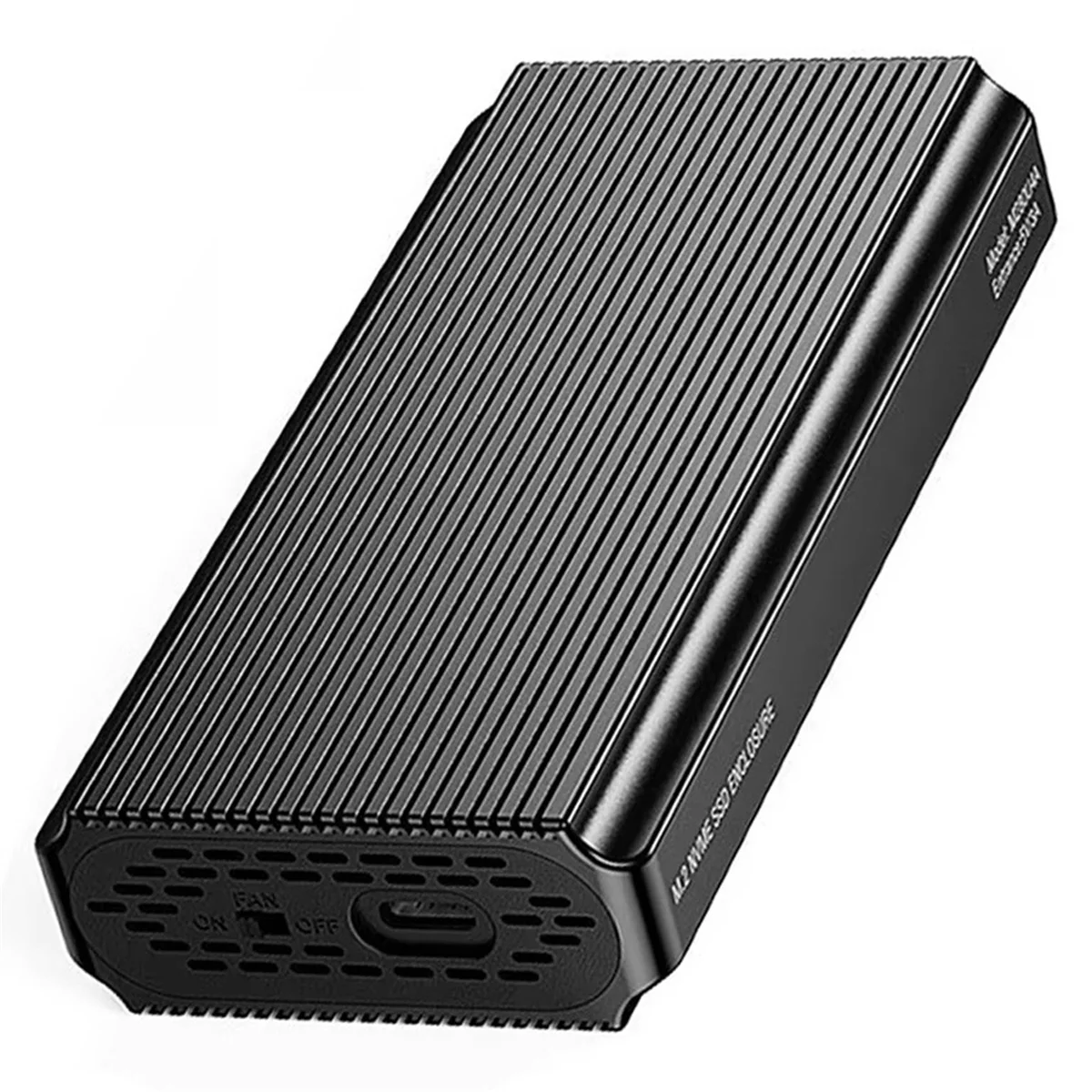 New USB 4.0 40Gbps M.2 NVMe SSD Enclosure for Thunderbolt 4/3 USB 3.2/3.1/3.0 ASM2464 External Hard Drive Case for PC