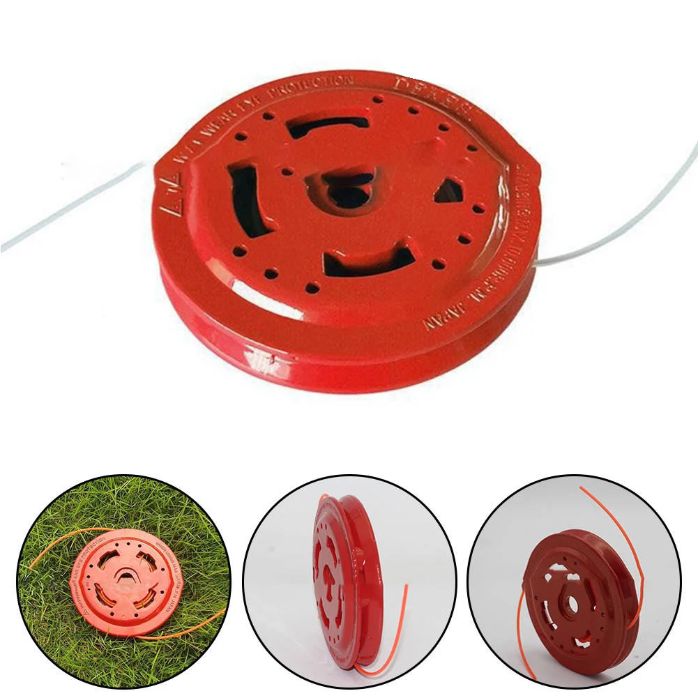 Effortless Grass Cutting Aluminum Rope Mowing Head Garden Use Home Use Excellent Stability High-quality Materials