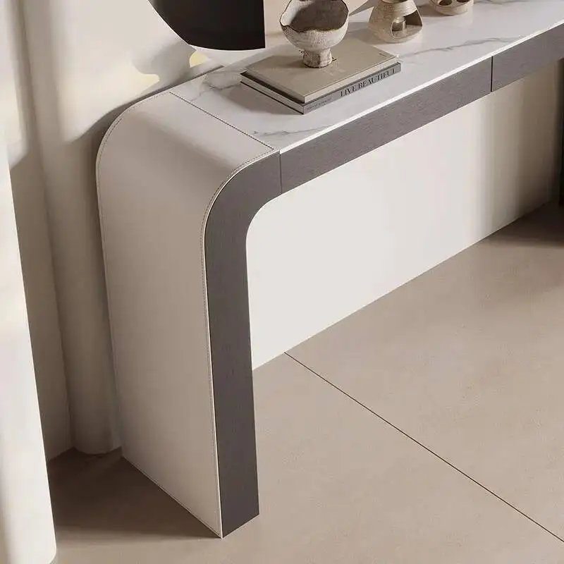 

Simple Classic Entryways Table Trendy Glamour Exquisite European Console Table Luxury Beauty Scrivania Living Room Furniture