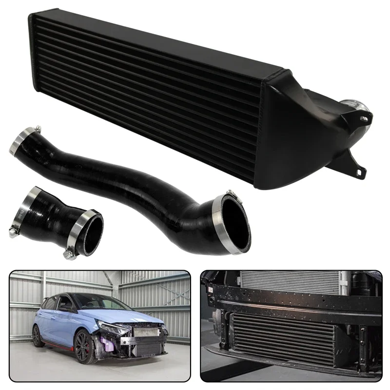 High-Performance Intercooler Hose Kit Competition Upgrade Tube& Fin For Hyundai i20N 1.6T-GDi Type Chassis 150KW/204HP 2021+