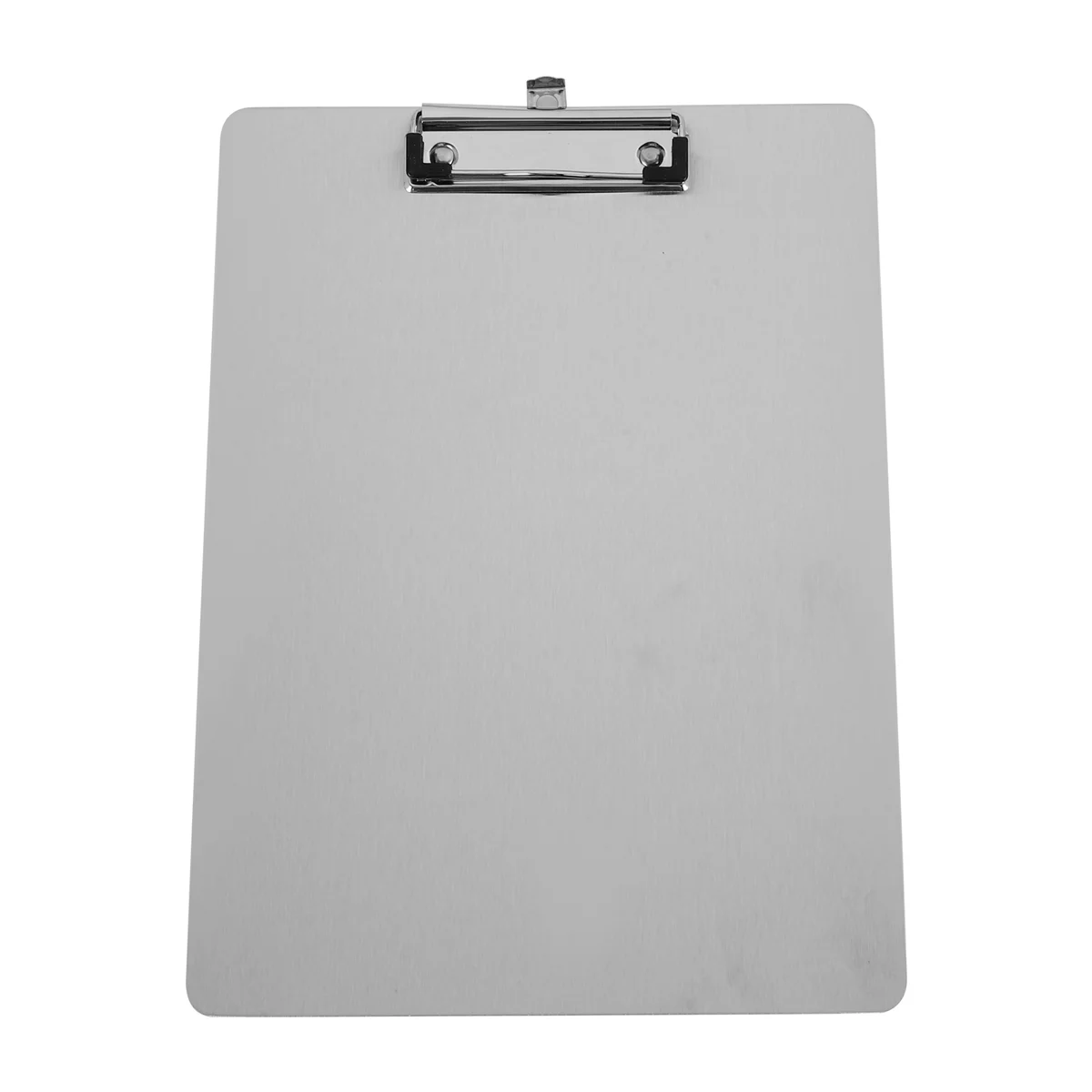 Y06A Metal Clipboard Folder A4 Stainless Steel Clip Board Bill Storage Folder Writing File Board Menu Splint for Business