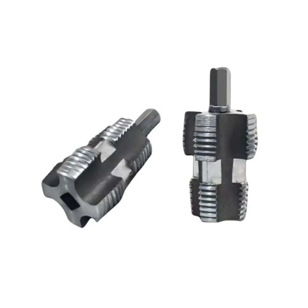 Hexagonal Pipe Expansion Adapter Wear-resistant High Hardness Pipe Inner Hole Drill Water Pipe Puncher Threading