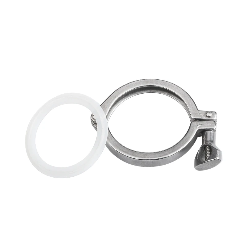1/2" - 4"Tri Clamp  50.5/64/77.5/91 106 119Mm Ferrule OD SS304 Stainless Steel Tri Clover Sanitary Fitting For Home Brewing