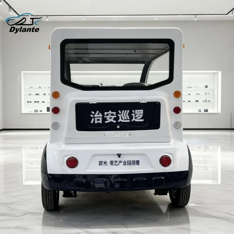 

Высококачественный электрический гольф-кар с правым рулем, оснащенный двигателем 5 кВт, 6 местами и задней платформой для фермерских работ и охоты