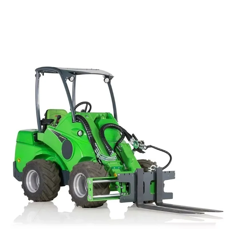 528 micro loader 800 kg capacity compact articulated loader