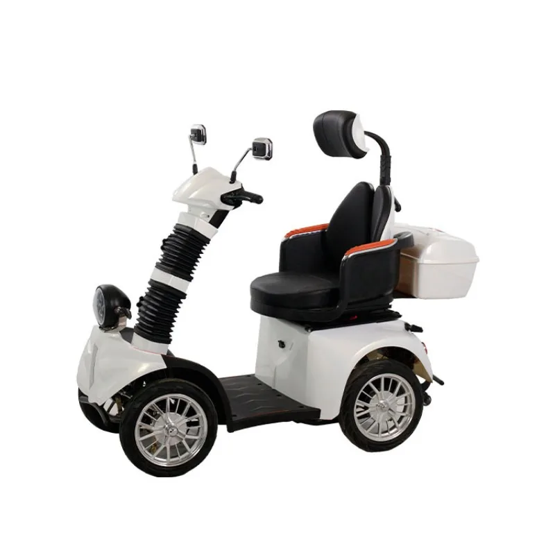 

Electric four-wheeler for the elderly leisure travel adult household electric battery car