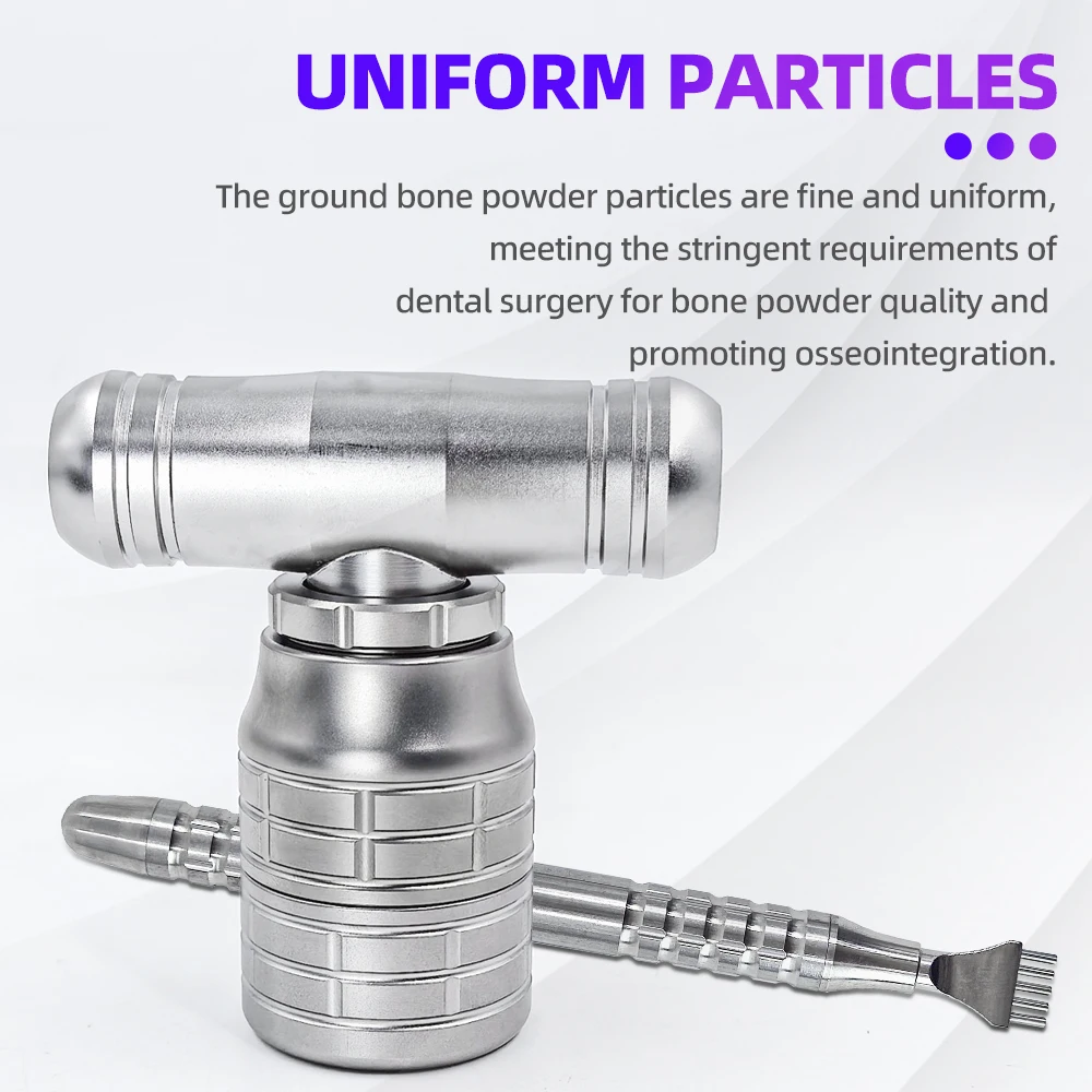 Dental Bone Crusher Mill Grinder Bone Graft Implant Augmentation Dental I