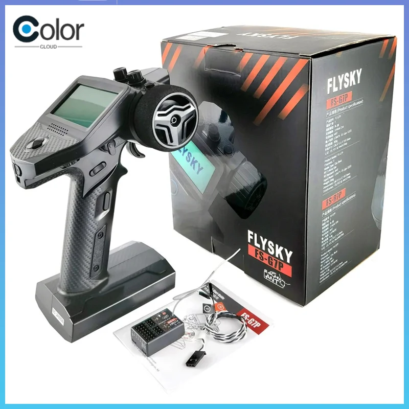 Flysky G7p Rc الارسال والاستقبال R7p Fs-R7p 7ch 2.4ghz تحكم عن بعد لشاحنة مجنزرة سيارة قارب روبوت Fs-G7p