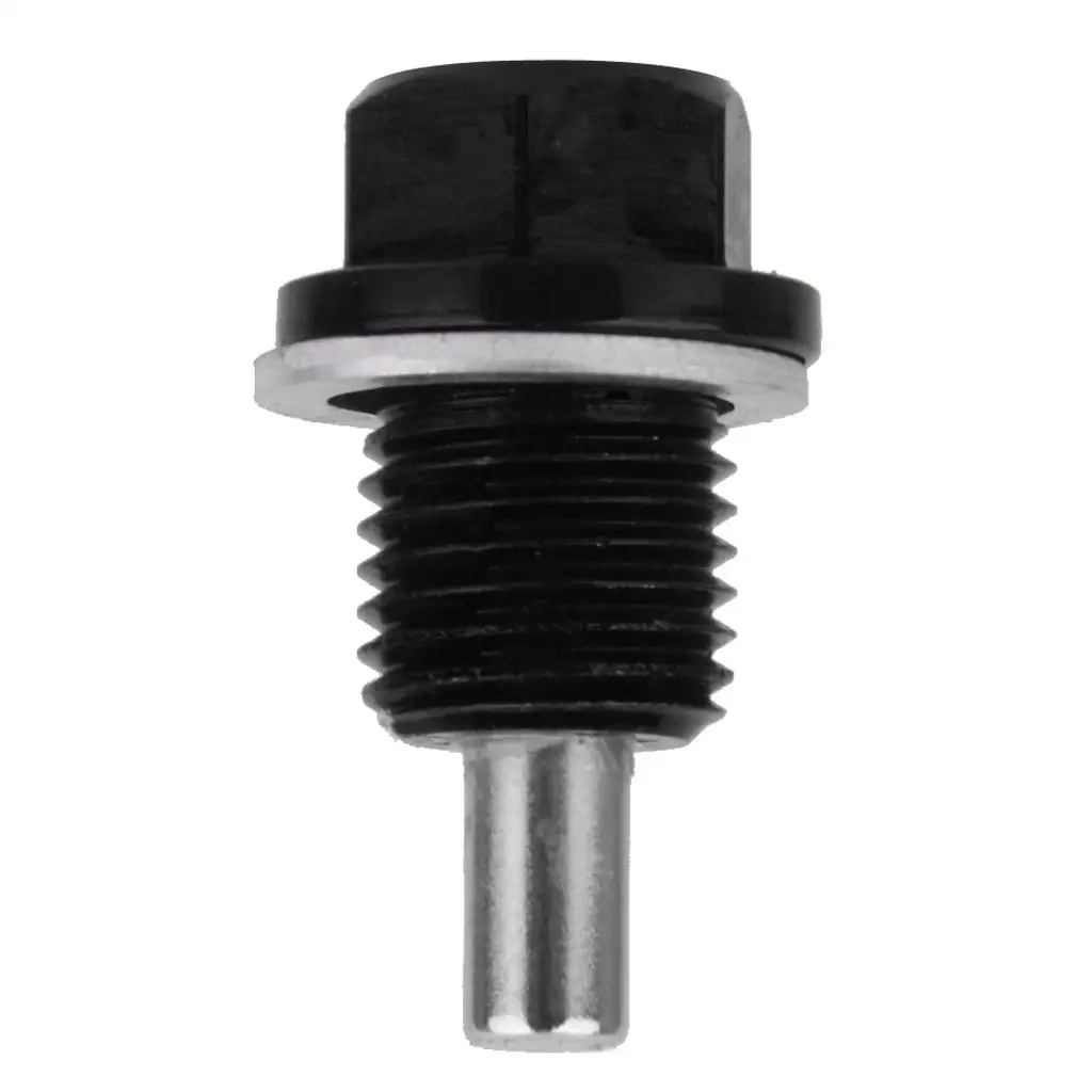 Magnetic Oil Drain Plug M14X1.5 Metal Engine Oil Pan Stopper Car Oil Drain Tank for Dodge Jeep Kia Honda 3