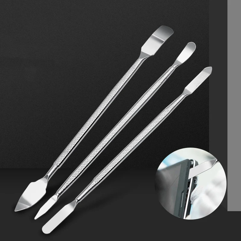 Universal Phone Repair Tools Kit Disassembly Blades Pry Opening Tool Metal Crowbar Disassemble Kit Phone Spatula Hand Tools Set