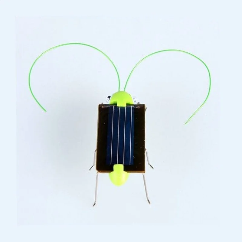 Solar Power Energie Verrückte Grasshopper Cricket Kit Kinder Spielzeug Pädagogisches Geschenk für Kinder Studenten Solar Spielzeug Lustige Tier Modell