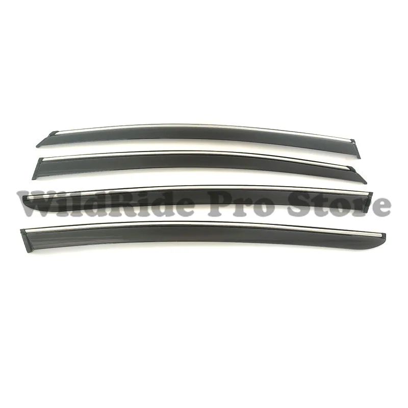 1 set Thickened Rain Deflector for Toyota Prius Window Visor XW50 XW60 Injection Molding Rain Guard Cross Border - Image 2