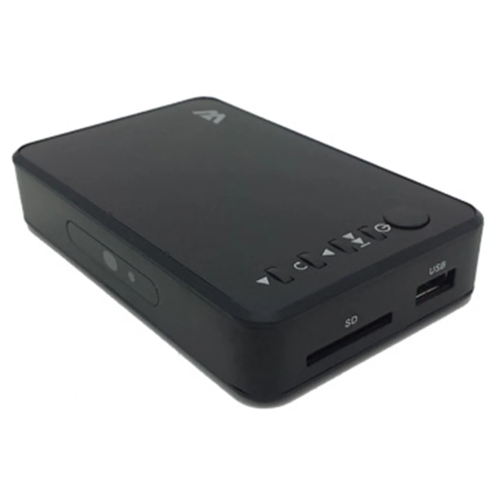 

Full HD Media Player 1080P Resolution USB External HDD Multimedia Player with HD VGA AV Output, US Plug