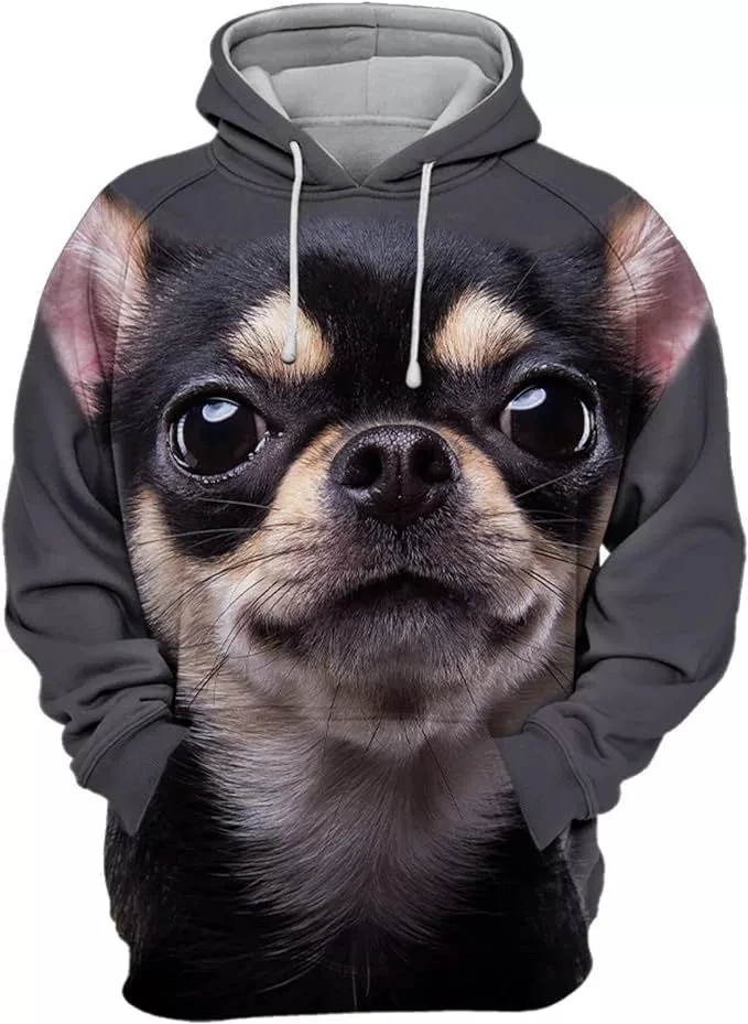Fashion Dog 3D Print Hoodie Men Women Hoodies Streetwear Oversized Pullovers Hooded Sweatshirts Male Tops Tracksuit Men