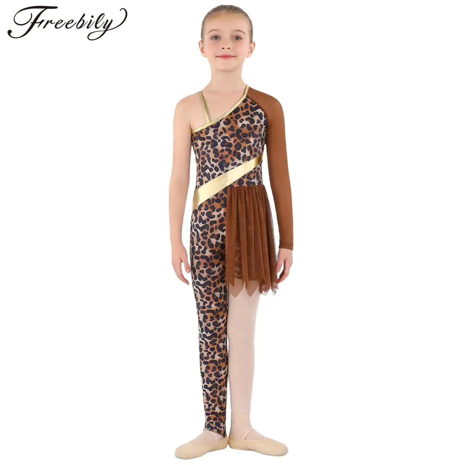 

Костюм девочки-пещерницы для детей на Хэллоуин, костюм пещерного человека для косплея, исторический костюм в стиле неолитической пещерницы, балетный гимнастический купальник