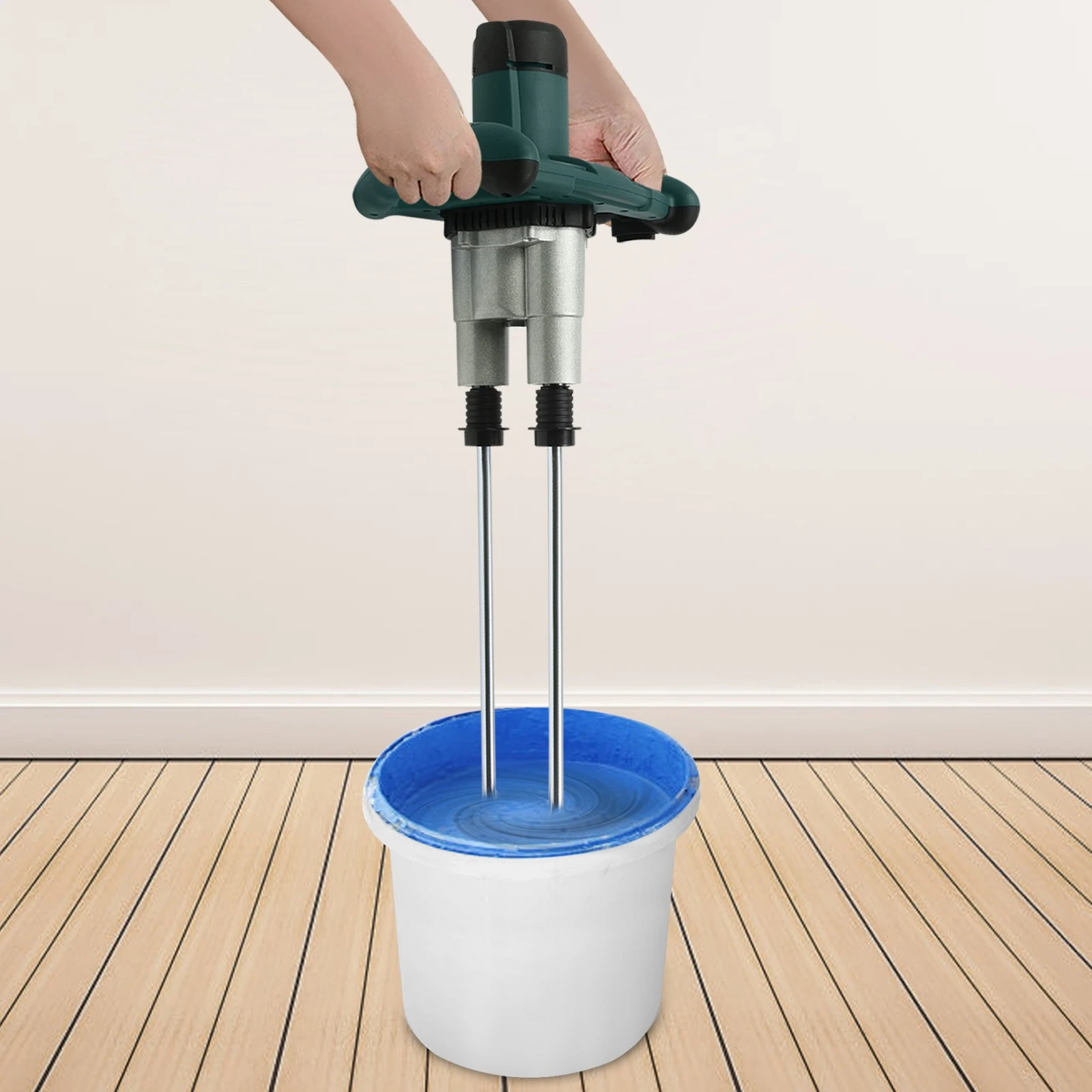 

Электрический миксер CNCEST 2800 Вт для краски и строительных растворов с 6 регулируемыми скоростями, 2-ступенчатая система привода, профессиональный ручной миксер для бетона, битума