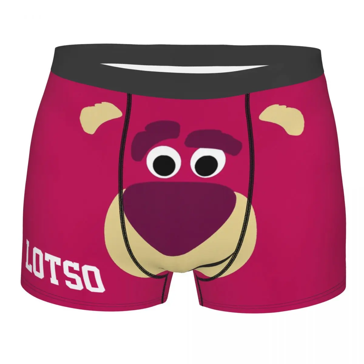 Lotso Disney Toy Story Lotso Underpants Cotton Panties Man Underwear Sexy Shorts Boxer Briefs