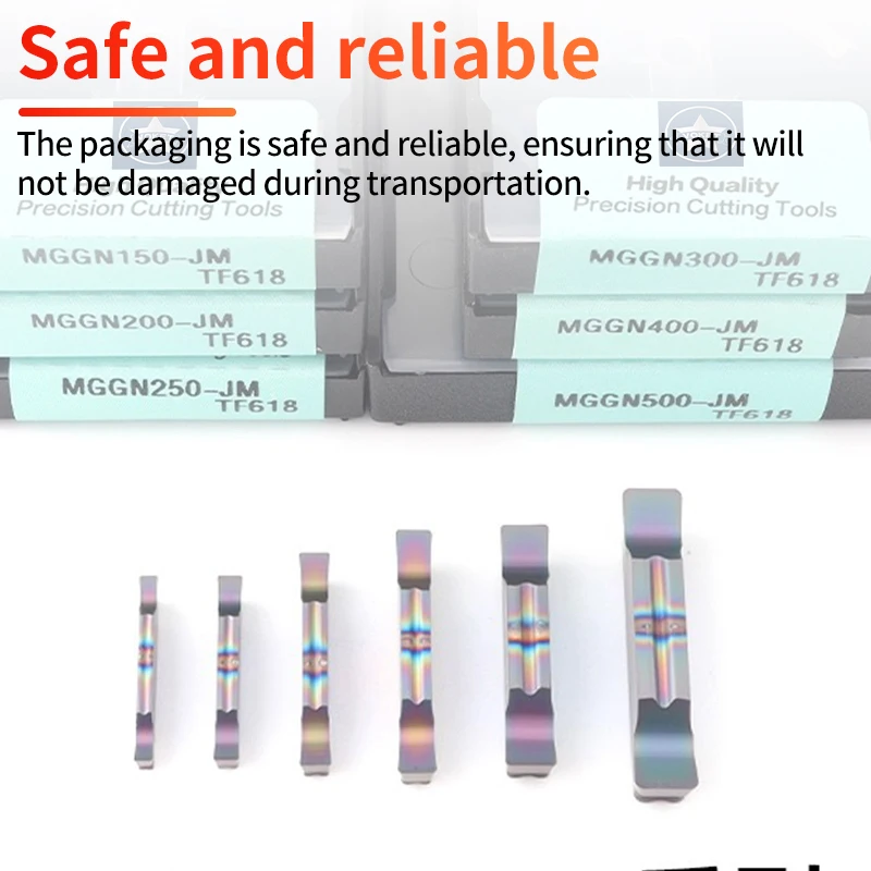 

VOKET CNC канавочное лезвие MGGN200-JM TF618 токарный станок из закаленной стали 3,0 резает зерна ножа
