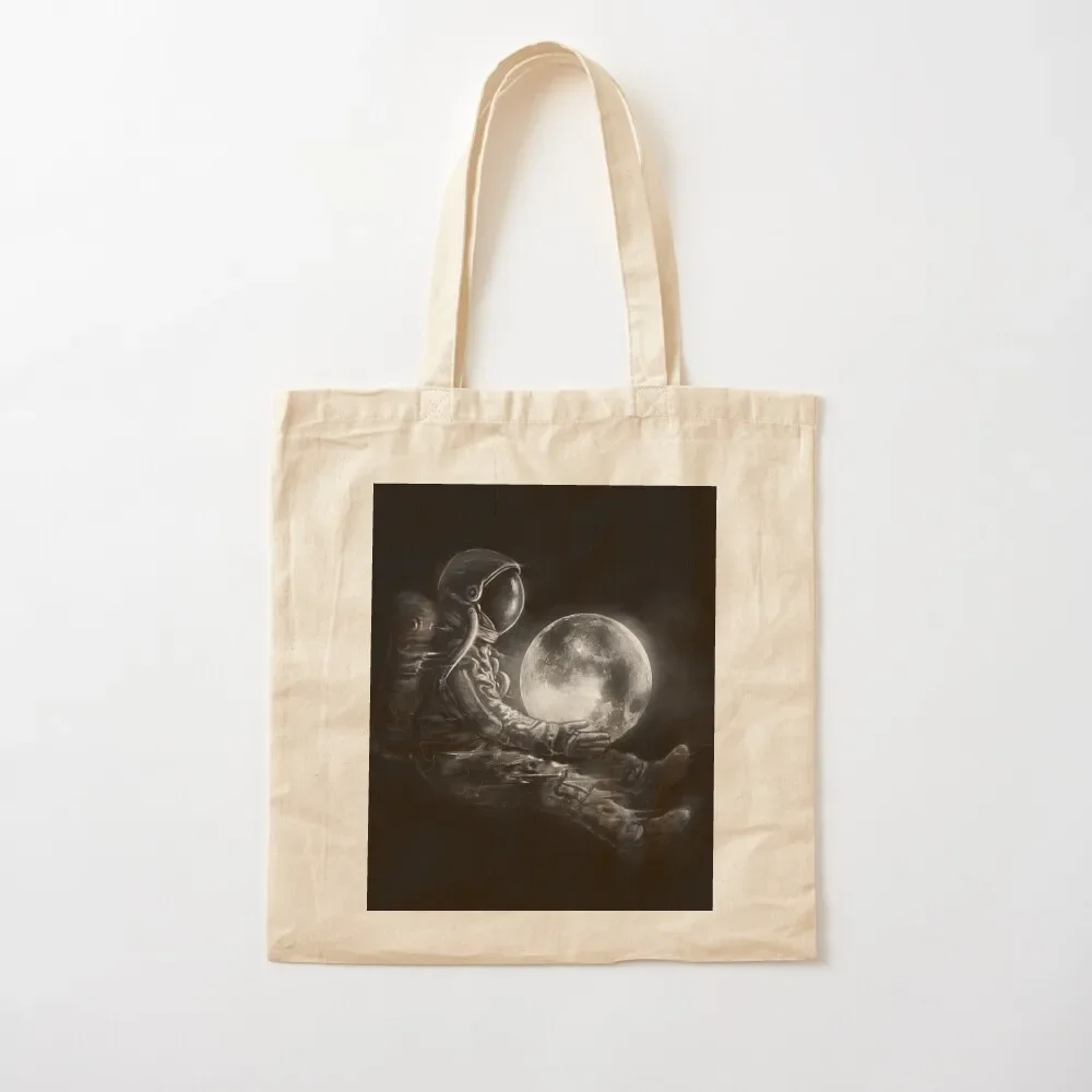 Moon Play Tote Bag eco bag folding canvas bags Portable shopping bag tote university