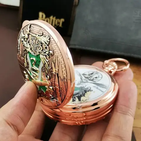 Miniso Ledad Speldosa Fickur Slytherin Gryffindor Hufflepuff Ravenclaw 8 best sales Harry Potter speldosor - №8