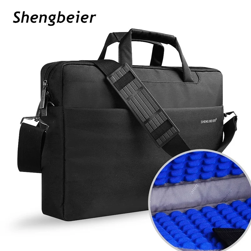 Brand Nylon Messenger Shoulder Laptop Bag 15.6,16, Inch Notebook Handbag Case Computer PC Shockproof Waterproof Dropship