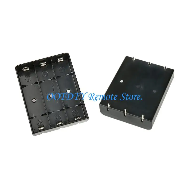  4Pcs/Pack 21700 Battery Organiser Box 4 Units Plastic Shell Metal Connectors Design For DIY Electrical Work