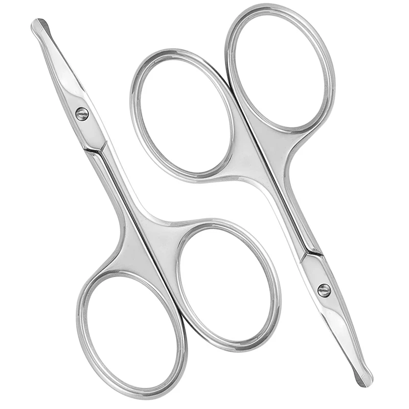 1Pc Eyebrow Scissor Makeup Eyelash Trimmer Facial Hair Remover Manicure Scissor Nail Cuticle Tool Beauty Scissors