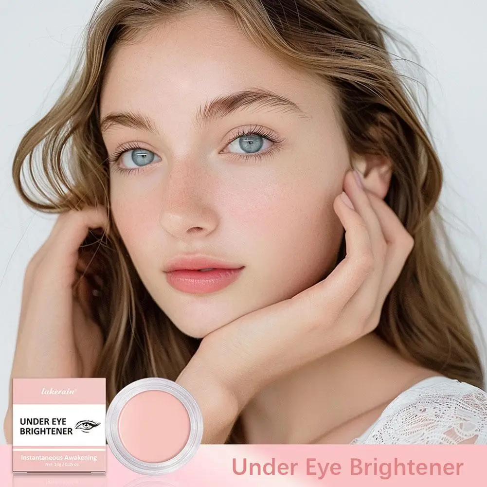 Brightener Under Eye Makeup Cream Verbergen en fleuren Roodheid Donker Correct Bouwbaar Langdurig Waterdicht Cirkels Cov I4i3