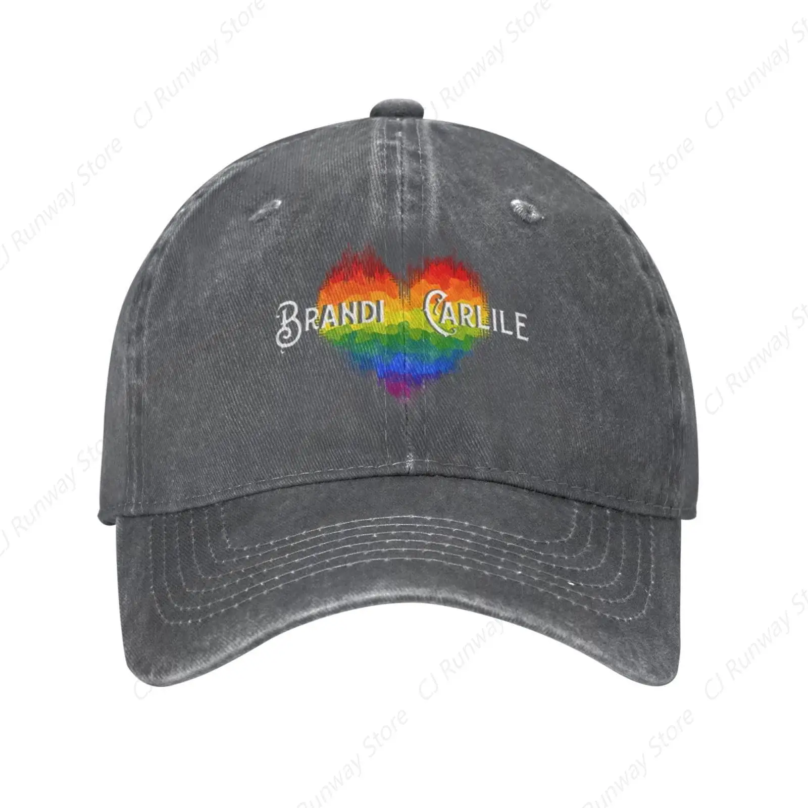 Brandi Carlile Jeans Baseball Cap Classic Denim Washed Dad hat for Men Women