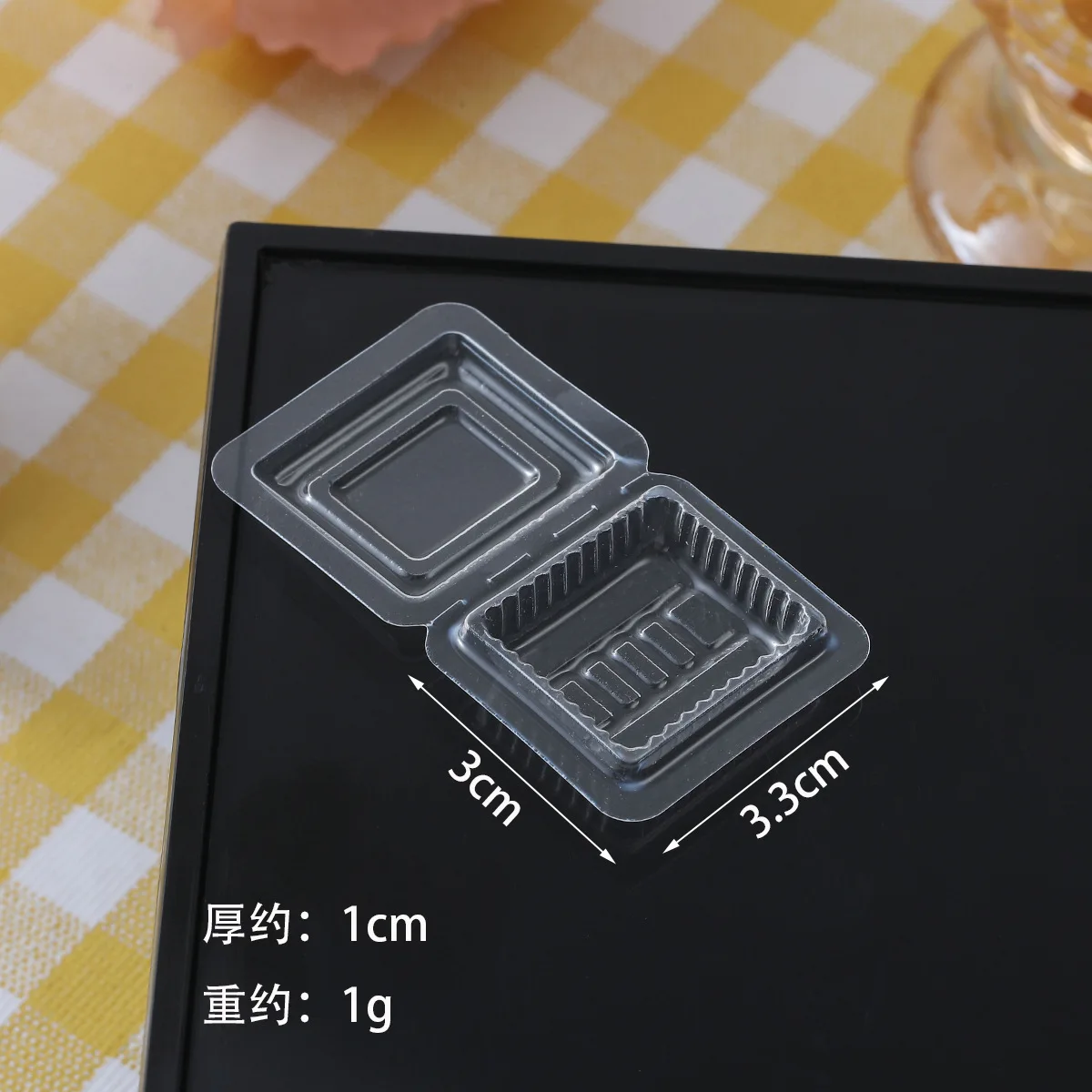Simulatie Mini Fast Food Box Wegwerp Afhaallunch Verpakking Model Poppenhuis Miniatuur Prop Home Decor Decoratie 20 stk/partij