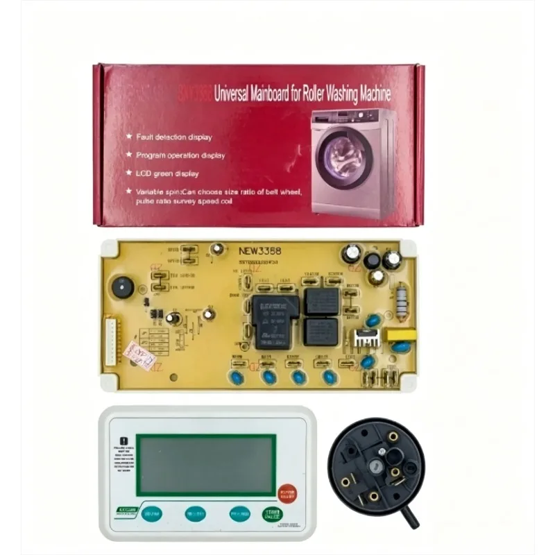 Washing Machine Control Board SXY3388 PCB Set English Version Compatible Washer Parts